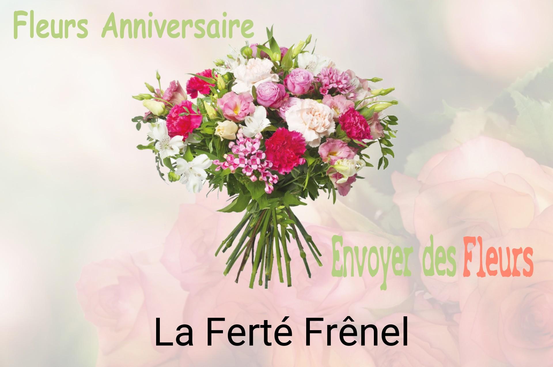 Bouquet de fleurs d’anniversaire livré à La Ferté-Frênel