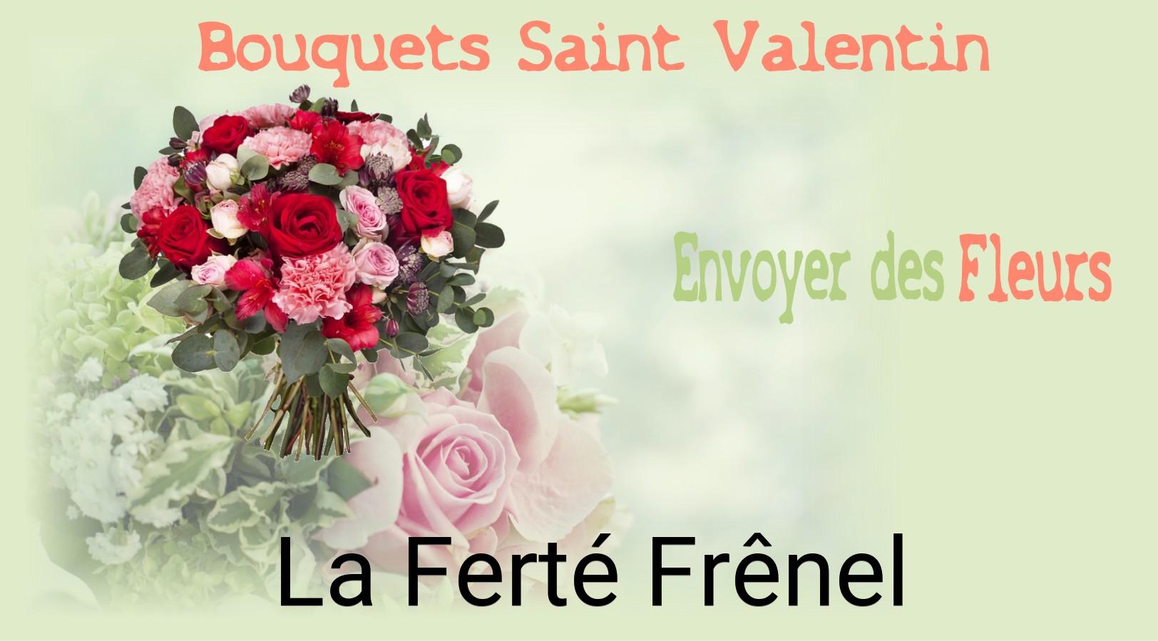 Roses de Saint-Valentin livrées à La Ferté-Frênel